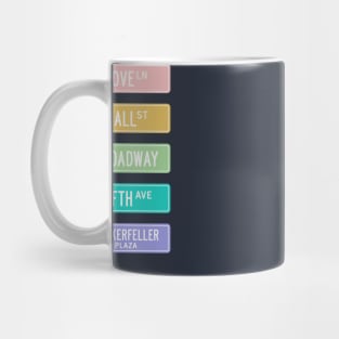 Nyc street signs Mug